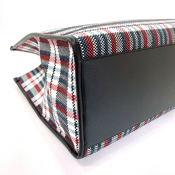 Gucci Large Tote Embroidered Canvas Leather Multicolor - Picture 5 of 13